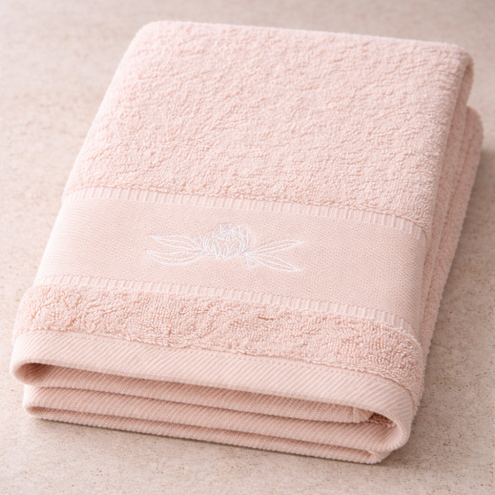 K&Co. Serenity Series Bath Towel - ROSE